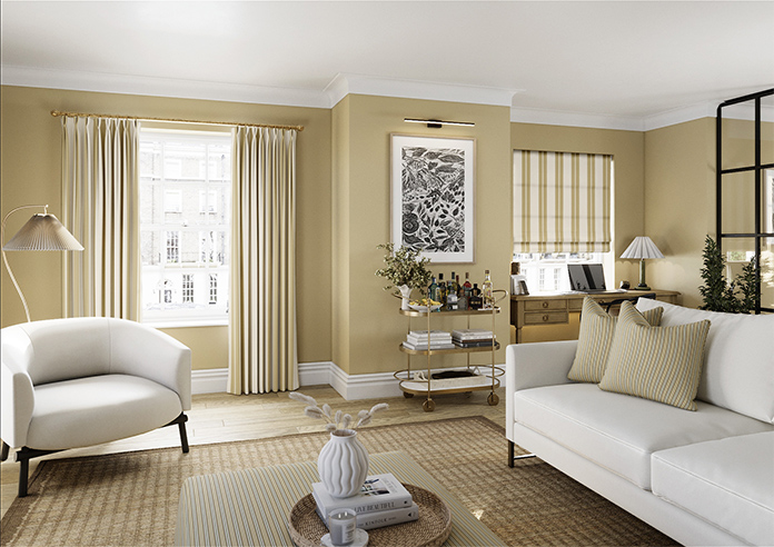 The British Stripe Co. Edward, Derwent No.1 - Made to Measure Curtains - Image 7